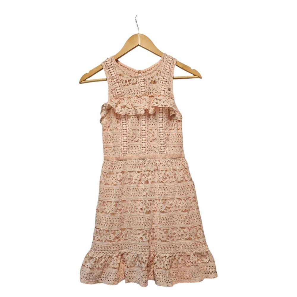 DISNEY Princess Dress Pink‎ Lace Size XS